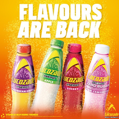 Lucozade Energy Wild Cherry