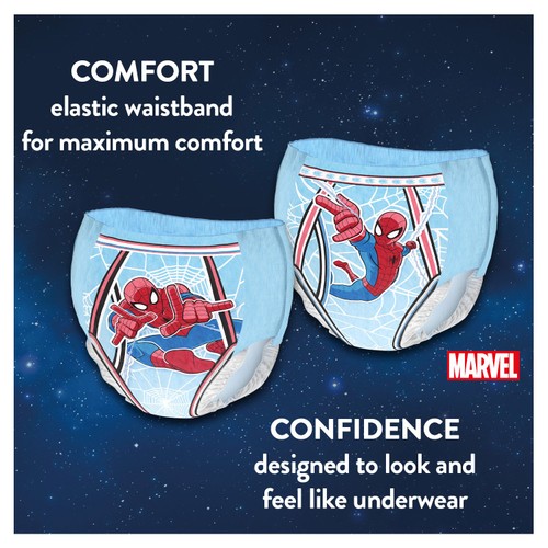 Huggies DryNites Pyjama Pants Boy 3-4yr Marvel Spiderman 16 Nappy Pants