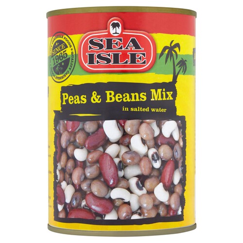 Sea Isle Peas & Beans Mix In Salted Water