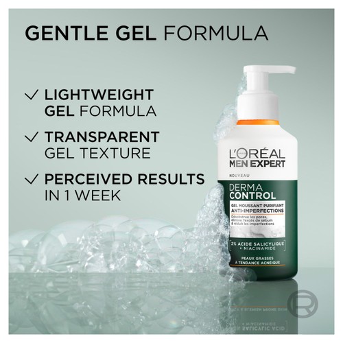 L'Oreal Men Expert Derma Control Cleanser 260ml