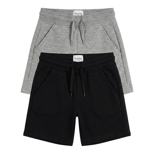 Nutmeg Boy's Size 6-7 Years 2 Pack Shorts