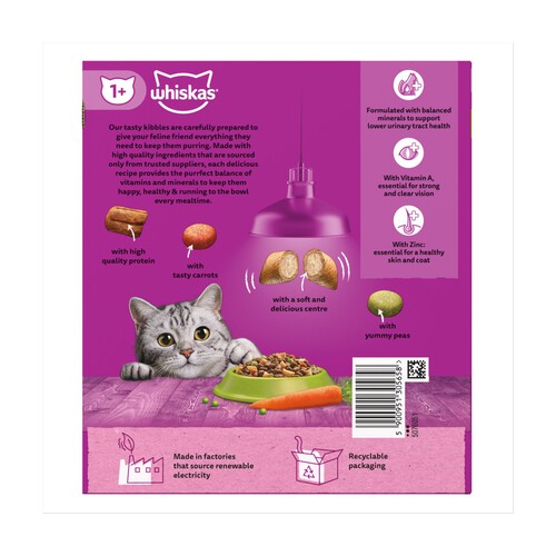 Whiskas 1+ Lamb Adult Dry Cat Food