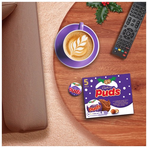 Cadbury Dairy Milk Chocolate Puds Multipack 5 x 35g