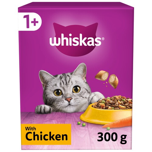 Whiskas 1+ Chicken Adult Dry Cat Food