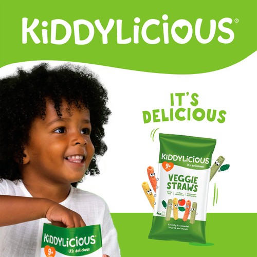 Kiddylicious Banana, Mango & Passion Fruit Smoothie Melts 12+ Months 4 x 6g