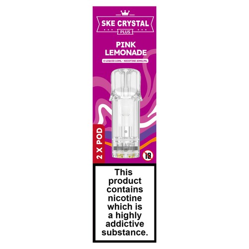 SKE Crystal Plus Pink Lemonade Pods 20mg