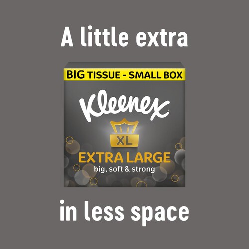 Kleenex Extra Large Compact Tissues 2 pack