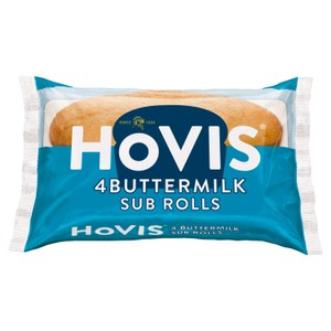 Hovis Buttermilk Sub Rolls 4 Pack