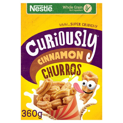 Nestle Curiously Cinnamon Churros Cereal