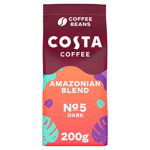 Costa Intensely Dark Amazonian Blend Coffee Beans