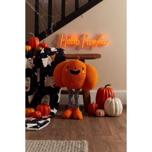 Morrisons Halloween Patrick Pumpkin With Extending Legs