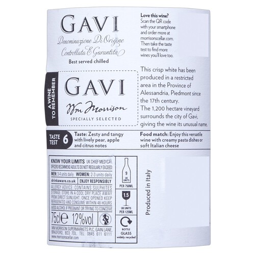 Morrisons The Best Gavi 