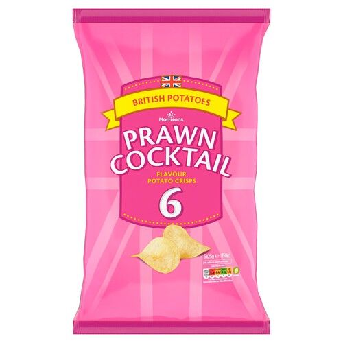 Morrisons Prawn Cocktail Flavour Crisps Multipack