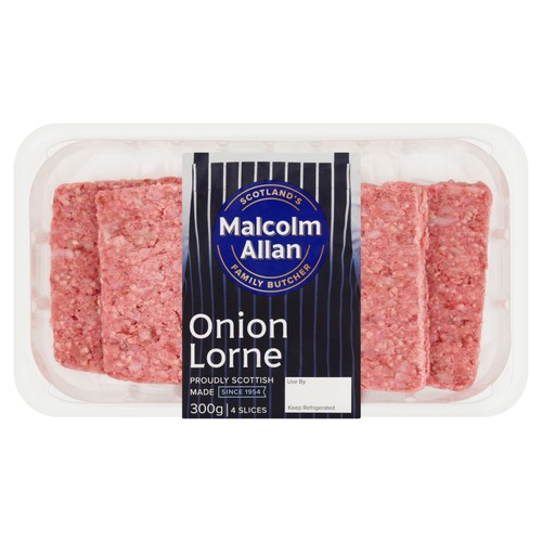 Malcolm Allan onion lorne sausage