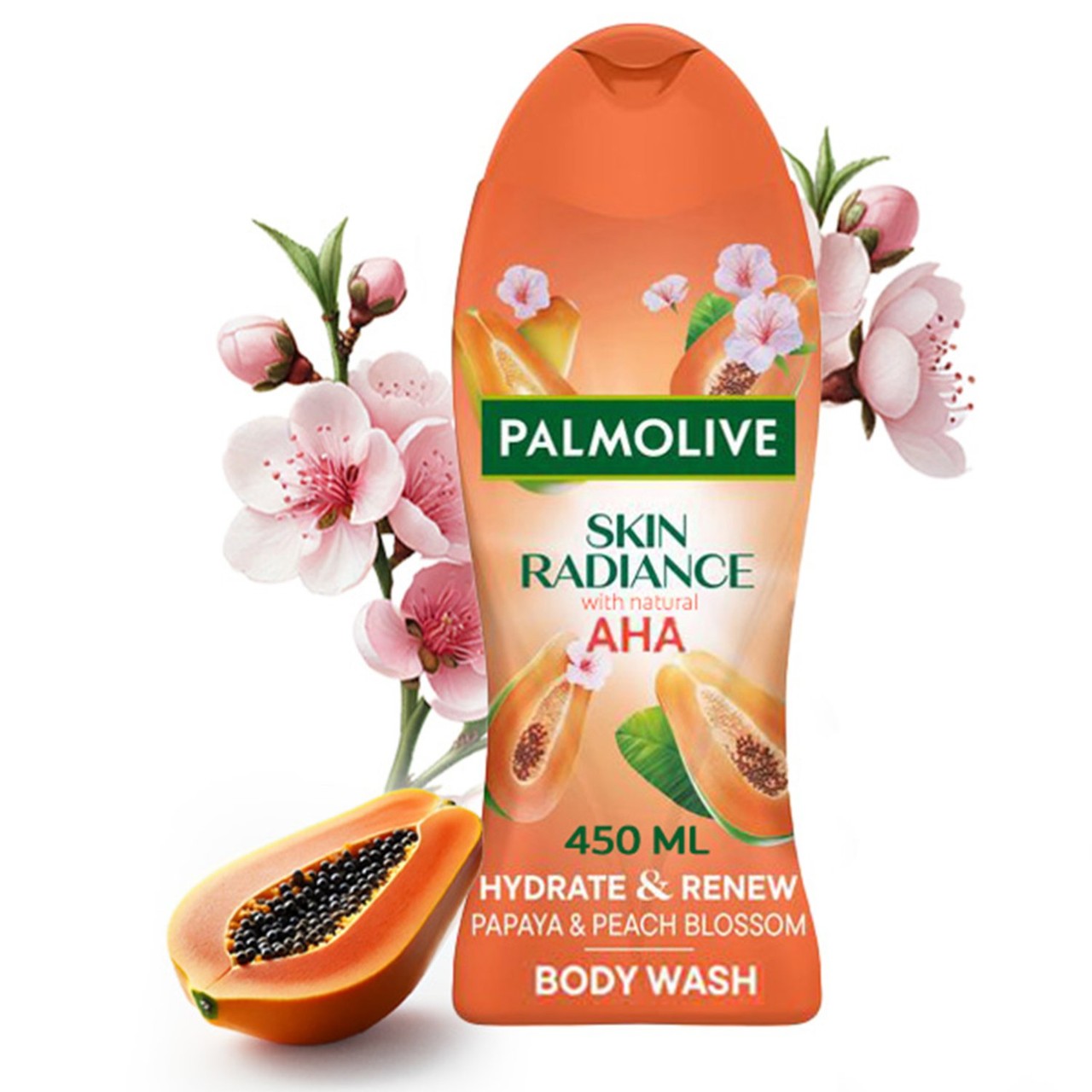 Palmolive Skin Radiance Papaya & Peach Body Wash Shower Gel