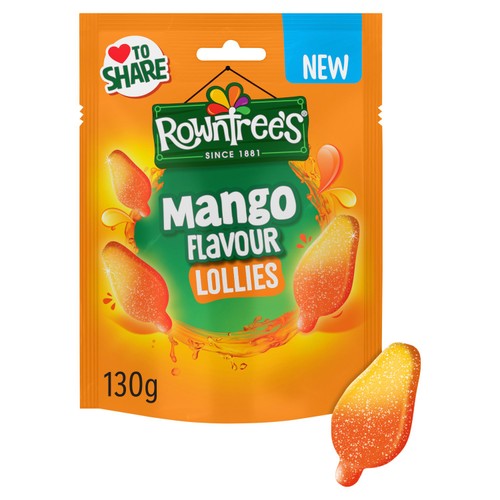 Rowntree's Mango Lollies Pouch 130g