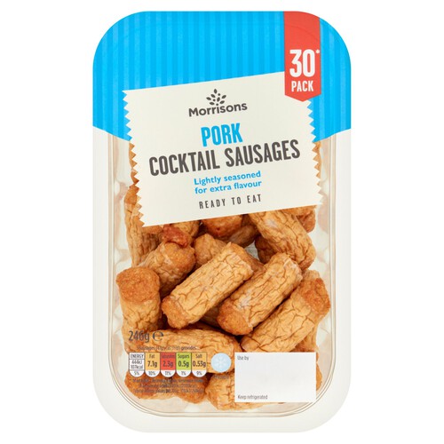 Morrisons Pork Cocktail Sausages 30 Pack