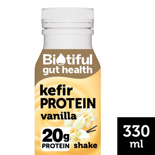 Biotiful Gut Health Kefir High Protein Drink Vanilla 330ml
