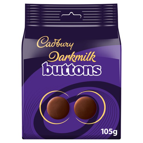 Cadbury Darkmilk Chocolate Giant Buttons Bag 