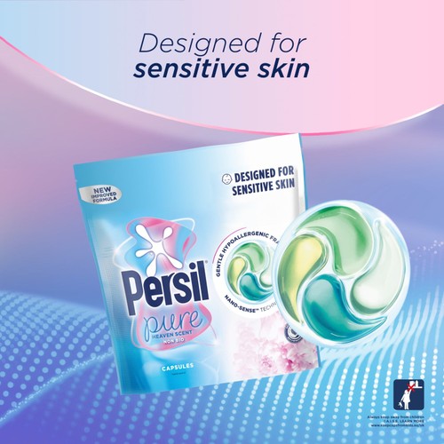 Persil Pure Heaven Scent Non Bio Washing Capsules 44 Washes