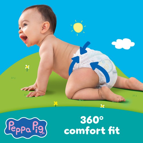 Pampers Premium Protection Nappy Pants Size 4, 54 Nappies Jumbo+ Pack