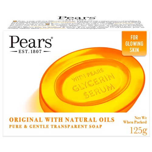 Pears Transparent Soap Bar With Natural Oils 