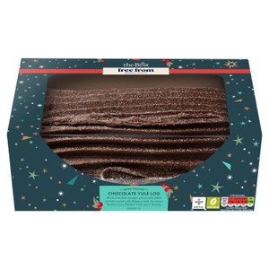 Morrisons The Best Free From Dark Chocolate Yule Log 511g
