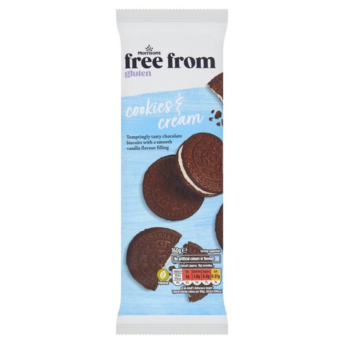 Morrisons Free From Cookies & Cream Cookies 