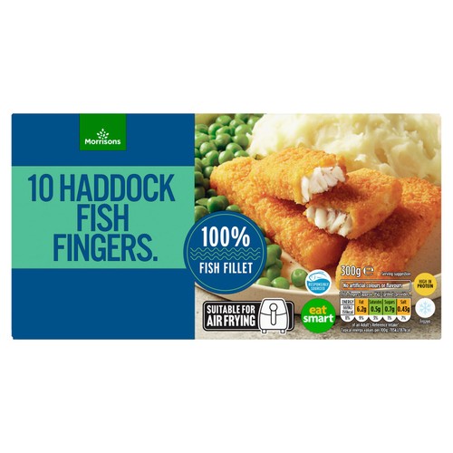 Morrisons haddock fish fingers