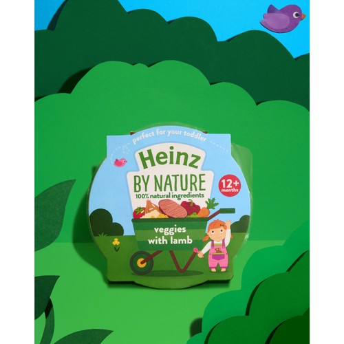 Heinz Veggies With Lamb Baby Food Tray 1+ Year