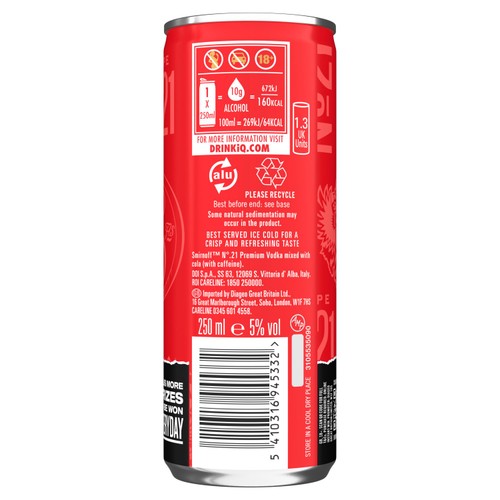 Smirnoff & Cola