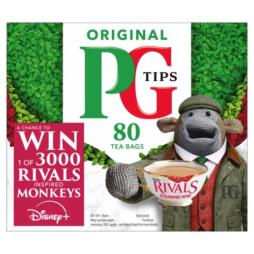 PG Tips Original 80 Tea Bags