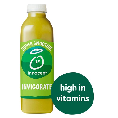 Innocent Kiwi Cucumber & Matcha Invigorate Super Smoothie with Vitamins