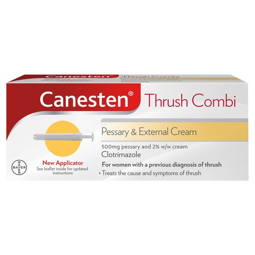 Canesten Thrush Combi Pessary & External Cream