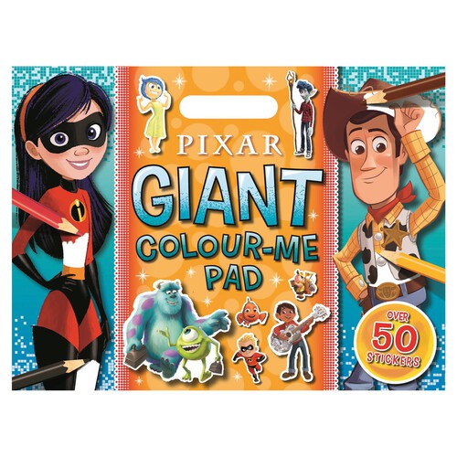 Disney Pixar Giant Colour Me Pad