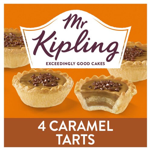 Mr Kipling Caramel Tarts 4 Pack