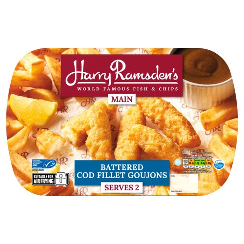 Harry Ramsdens Battered Cod Fillet Goujons