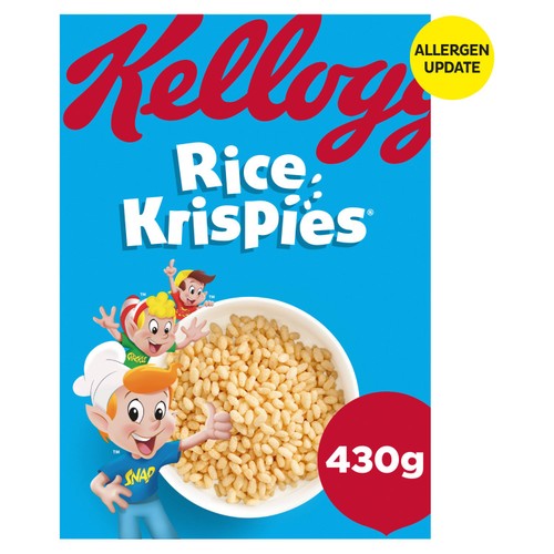 Kellogg's Rice Krispies Breakfast Cereal 430g