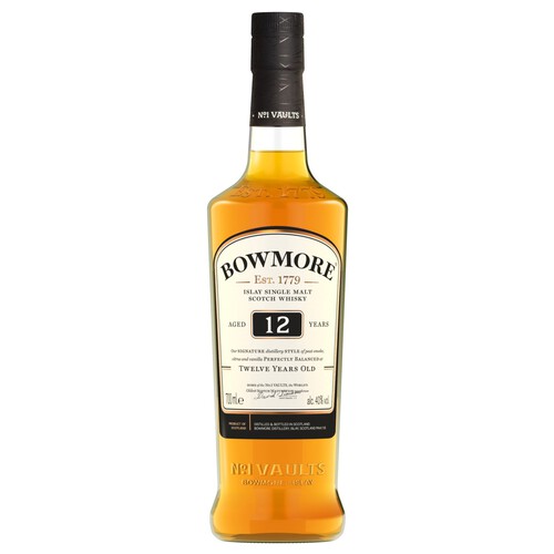 Bowmore 12 Year Old Islay Single Malt Scotch Whisky 