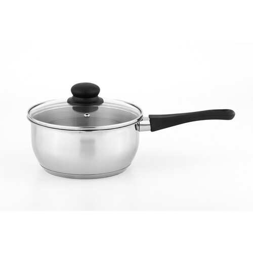 Nutmeg Home Stainless Steel Saucepan 18cm