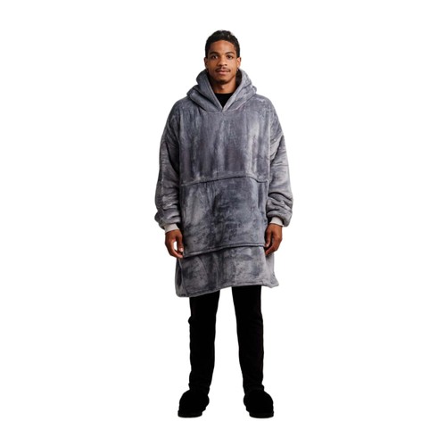 Ony Hoodie Blanket - Grey/White - Regular
