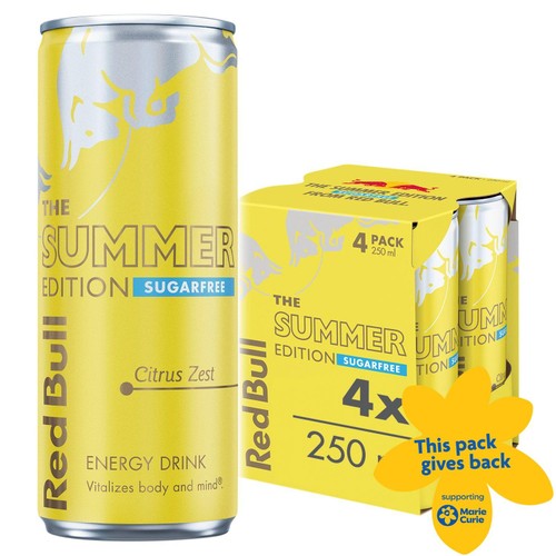 Red Bull Sudachi Lime 4X250 ML