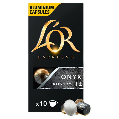 L'OR Espresso Onyx Coffee Pods Intensity 12