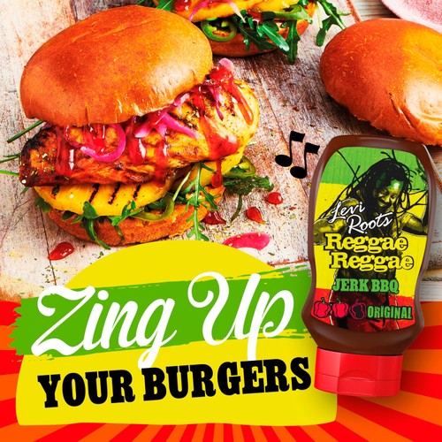 Levi Roots Reggae Reggae Jerk BBQ Sauce 330g