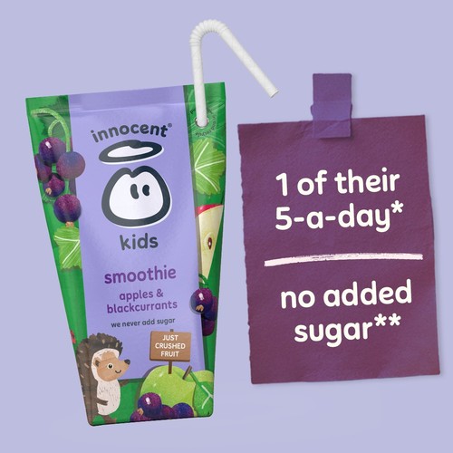 Innocent Kids Smoothies Apples & Blackcurrants 
