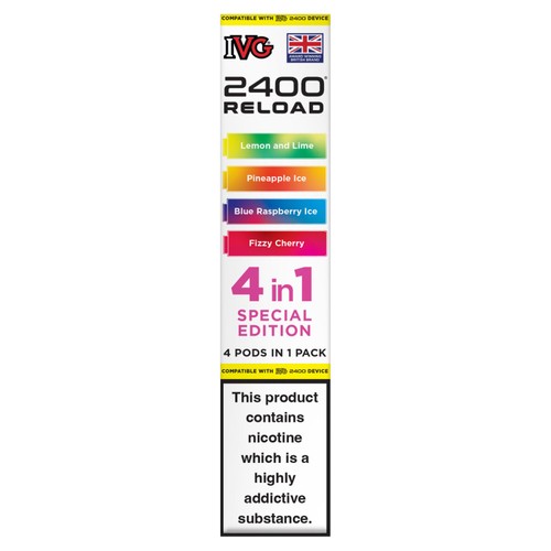 Ivg 2400 Reload 4 Pod Pack Special Edition