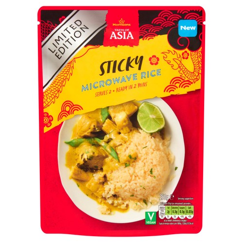 Morrisons Sticky Rice Micro Rice 250g