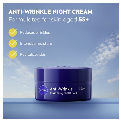 Nivea Anti-Wrinkle Revitalising Night Cream 55 50Ml