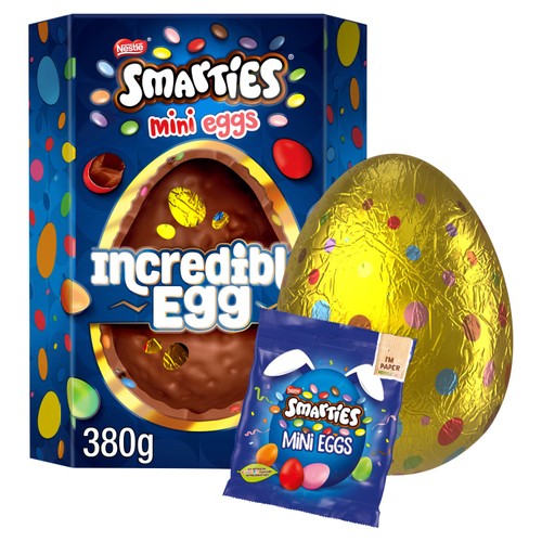 Smarties Milk Chocolate Incredible Easter Egg Smarties Milk Chocolate Incredible Easter Egg