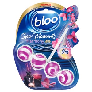Bloo Colour Active+ Bleach Toilet Rim Block 50g